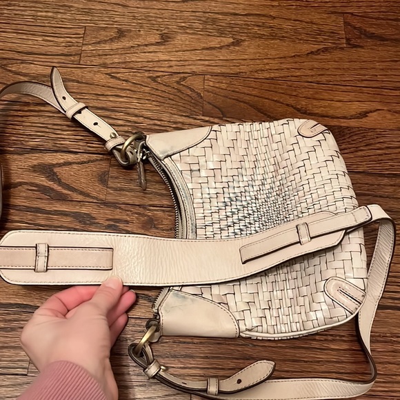 Cole Haan Woven Leather Crossbody Bag - Picture 5 of 6